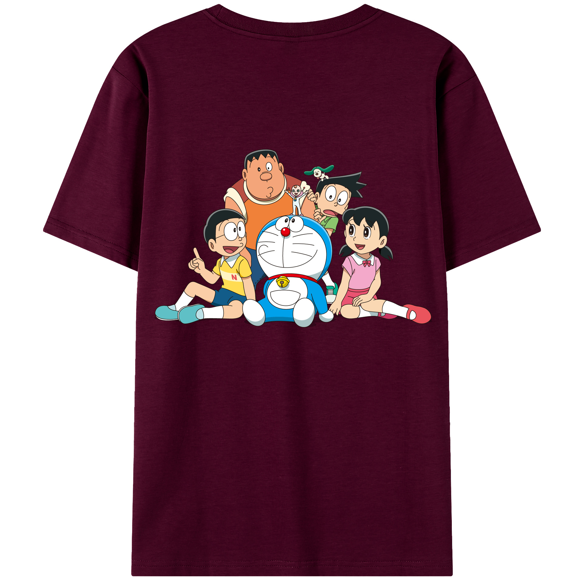 （画像用） ドラえもん Doraemon レディース半袖Tシャツ(バックプリント)